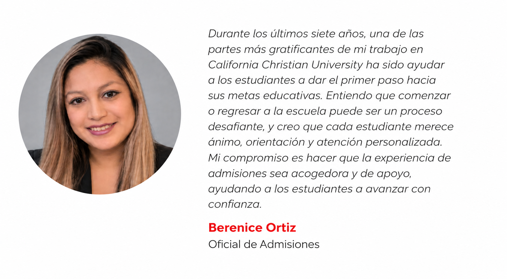 Perfil De Admisiones Universitarias